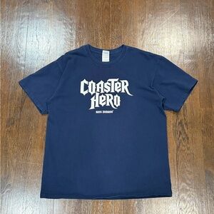 Navy Coaster Hero tee